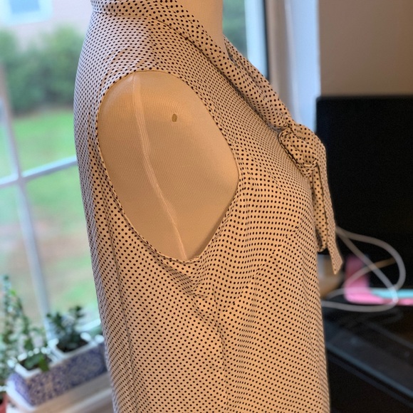 Adrianna Papell Polkadot Blouse - Picture 10 of 13